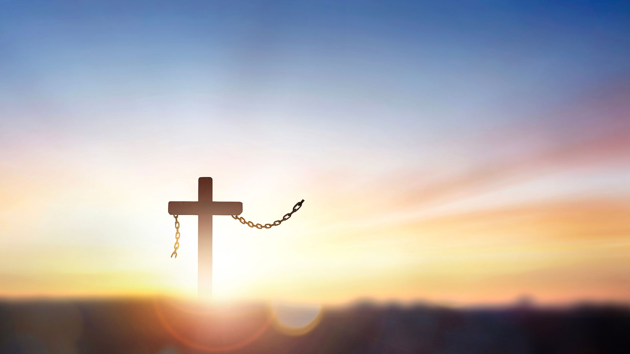 Cross Sunset